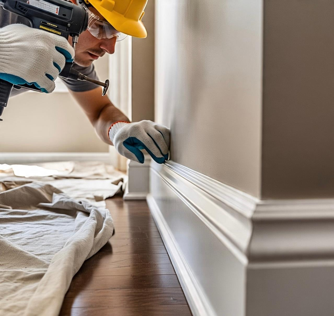 Baseboard Installation per ft